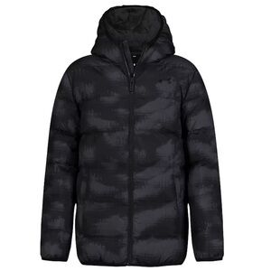 Under Armour Black Camo Hooded Puffer Jacket, Little Boy Size 5 NEW